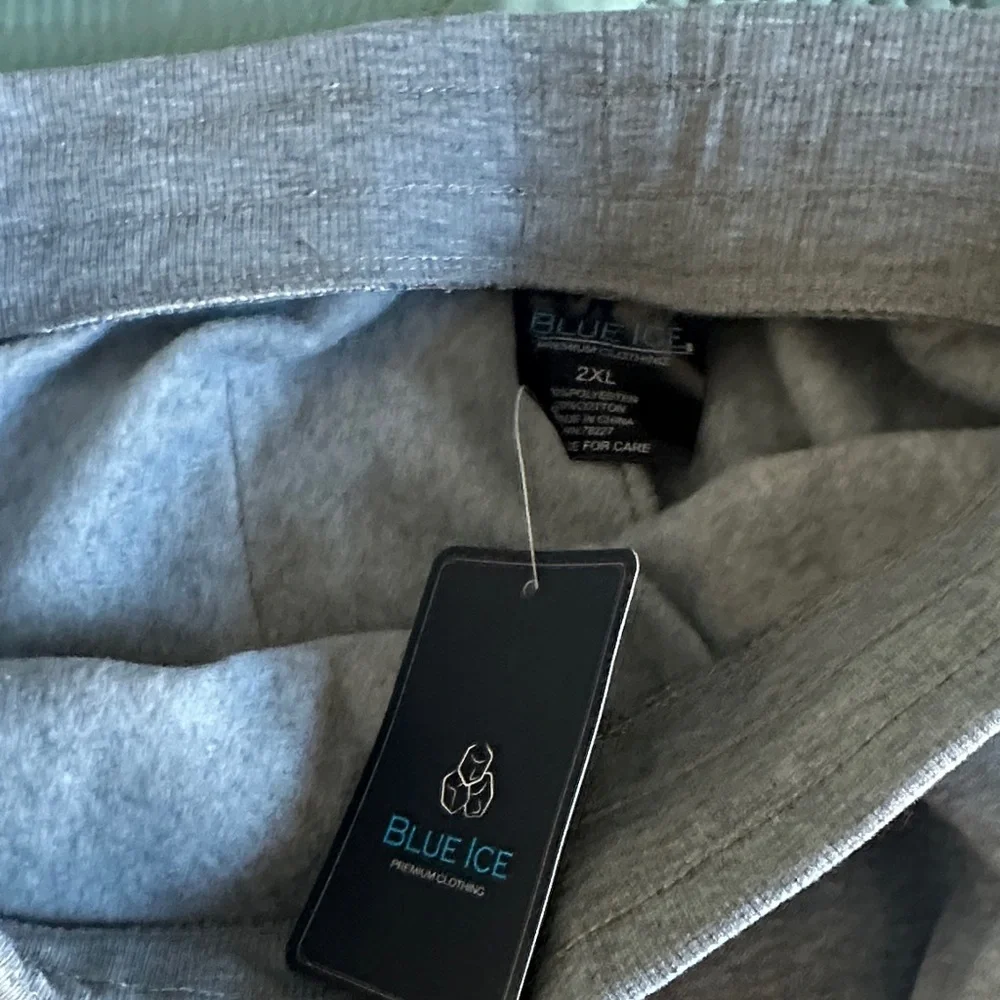 4 Pair Gray Jogger Sweatpants Bundle 2XL Lounge Pants - Picture 10 of 13